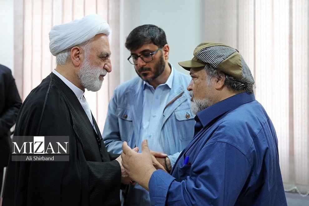 دیدار رئیس قوه قضائیه با بازیگر سرشناس ایرانی