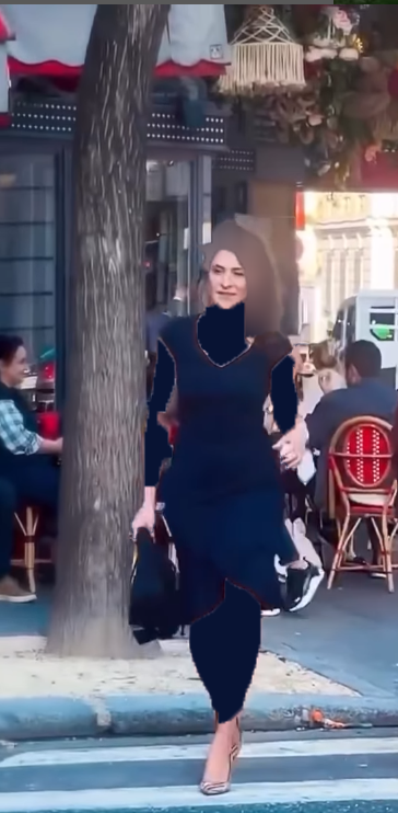 زننده‌ترین پوشش ویشکا آسایش در خیابان‌های پاریس
